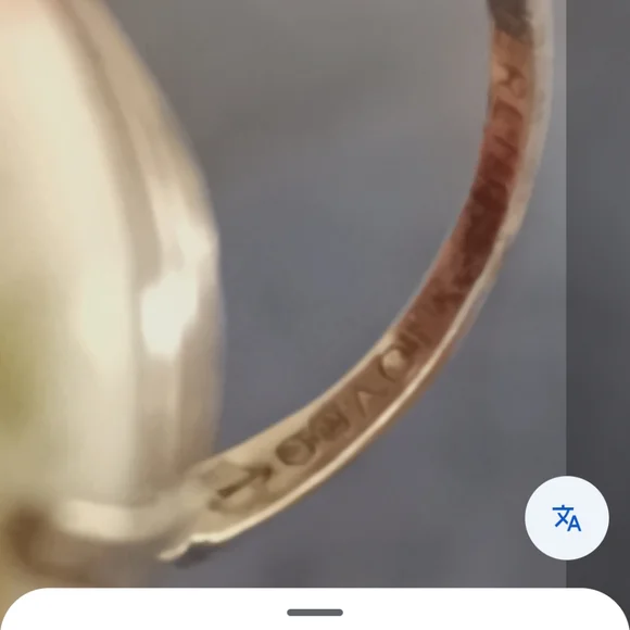 Sterling Silver Vintage Cameo Courting Couple Ring Size 6 - Picture 10 of 10